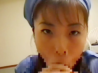 Nippon XXX nurse fucking while on her knees